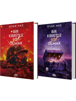 Bir Kibritle Yok Olmak 2 Ciltli ve Bir Kibritle Yok Olmak 3 Ciltli (Özge Naz) 2li Set