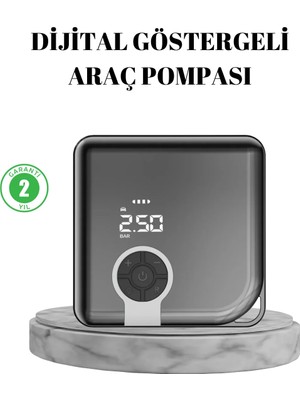 Decostyle Taşınabilir Akıllı Hava Kompresörü Yüksek Basınç Kapasiteli