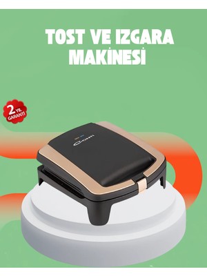 Decostyle Tost Makinesi 4 Dilim Kapasite 1500 Watt Hızlı Isıtma