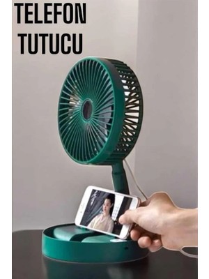 Decostyle Mini Fan Soğutucu Telefon Tutucu Vantilatör