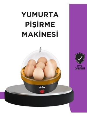 Decostyle 7 Yumurta Kapasiteli Buharlı Yumurta Pişirme Cihazı Sesli Uyarılı