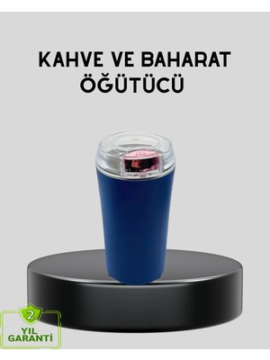 Decostyle Paslanmaz Çelik Kahve ve Baharat Öğütücü – Otomatik Mekanizma