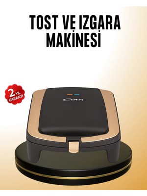 Decostyle Tost Makinesi Hızlı Pişirme Teknolojisi 1500 Watt