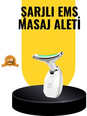 Decostyle Kablosuz Şarjlı Yüz Masaj Cihazı | Cilt Yenileyici ve Nem Dengeleyici