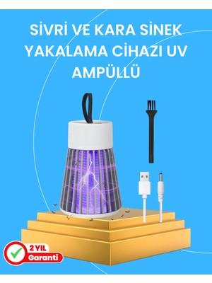 Decostyle Çocuk ve Evcil Hayvan Dostu Sivrisinek Yakalama Lambası