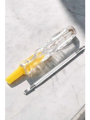 Decostyle Çift Taraflı Elektrik Kontrol Kalemi Şeffaf Tornavida