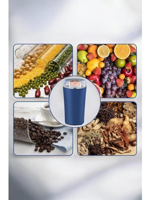Decostyle Taşınabilir Kahve &amp; Baharat Öğütücü, Kolay Temizlenebilir ve Uzun Ömürlü Paslanmaz Çelik