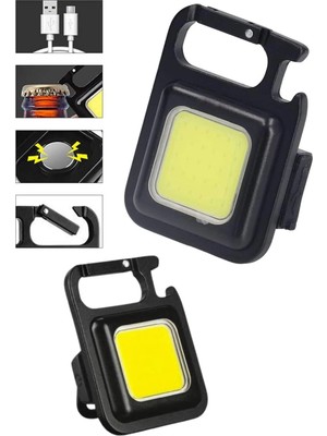 Decostyle Mıknatıslı Parlak LED Işık 3 Fonksiyonlu Şarj Edilebilir Ledli Mini Taşınabilir