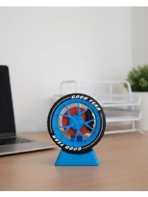 Decostyle Otomobil Jant Görünümlü Masa Üstü Ofis Süsü