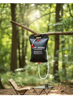 Decostyle Kamp ve Plaj Için Solar Duş 20 Litre Su Kapasiteli Portatif Duş Çantası