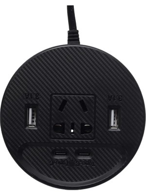 Decostyle Güvenli Voltaj Korumalı Araç Power Inverter Çoklu Cihaz Desteği
