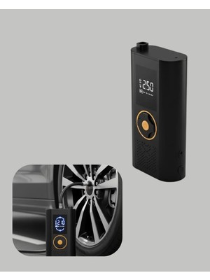 Decostyle Otomatik Duran Dijital Hava Pompası Kompakt ve Taşınabilir Tasarım