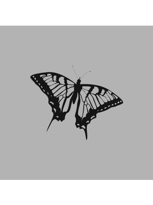 TeknoKapsül Ahşap Işleme Duvar Süsü- Kelebek - 50 cm x 30 cm