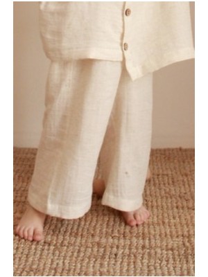 Oh la la Koala For Little Ones Bej Keten Pantolon