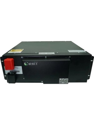 Orbit 51.2 V 100 Ah Lifepo4 Akü High Voltage Metal Kasa – 5.12 Kwh Yüksek Gerilim Enerji Depolama Bataryası
