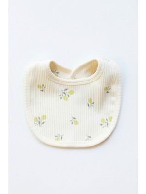 Oh la la Koala For Little Ones Limon Desenli Kaşkorse Çıt Çıtlı Bebek Önlük