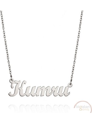 Bigakan 925 Ayar Gümüş Kumru Isimli Kolye