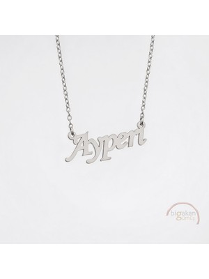 Bigakan 925 Ayar Gümüş Ayperi Isimli Kolye