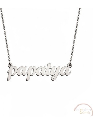 Bigakan 925 Ayar Gümüş Papatya Isimli Kolye