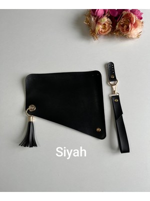 ZG Hobi Aksesuar Örgü Çantalar Için Suni Deriden Yan Kapak ve Elcik Seti