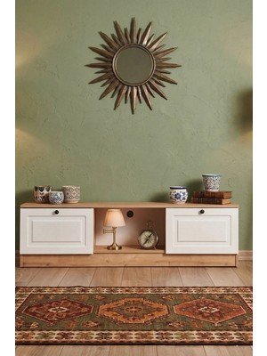 EUR044 2 Kapak Raflı Tv Ünitesi