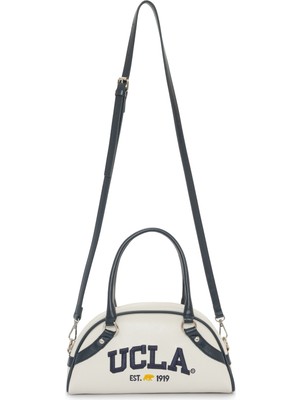 Ucla Avelıne Beyaz Suni Deri Kol ve Çapraz - Kadın Çanta