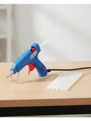 TeknoKapsül Pratik Kullanımlı 20W Silikon Tabancası 7.5 mm Silikon Uyumlu 5 Adet Hediye Silikon