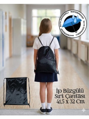 Sevbags Ip Büzgülü Sırt Çantası