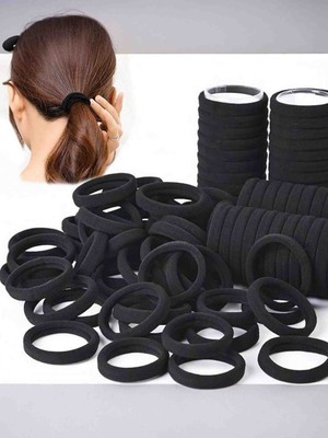 Elas Home Büyük Boy Lastik Toka 12 Li  Siyah ve Renkli