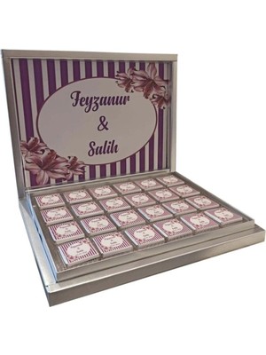 Blackeye Chocolate Söz Nişan Nikah Çikolatası (48 Adet Madlen Çikolata)