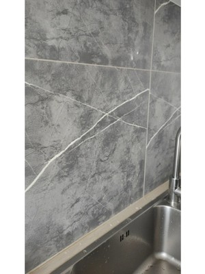 Ecoport 30X30 Antrasit Mermer Desenli Duvar Sticker