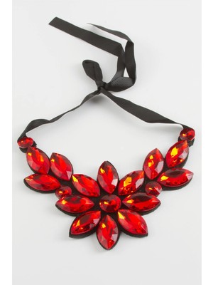 Toyigoo Ieg™ Çiçek Taşlı Yaka Kolye