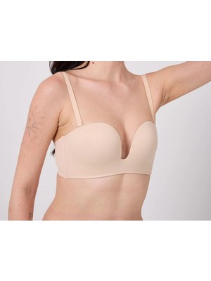 Toyigoo Ieg™ Freshness MSF05 Destekli V Dekolte Lazer Kesim Sütyen