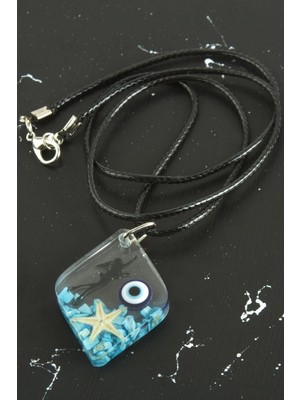 Toyigoo Ieg™ Deniz Yıldızı Beşgen Epoksi Kolye