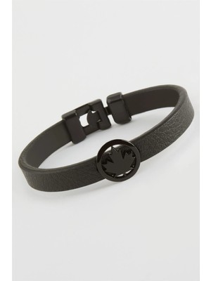 Toyigoo Ieg™ Yaprak Kaliteli Suni Deri Bileklik