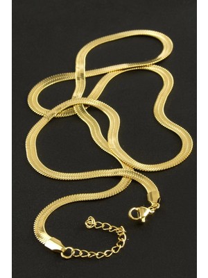 Toyigoo Ieg™ Italyan Zincir Çelik Kolye 60 cm