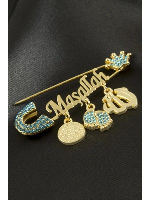 Toyigoo Ieg™ Maşallah Yazılı Broş