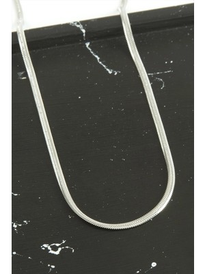 Toyigoo Ieg™ Ince Italyan Zincir Çelik Kolye 45 cm