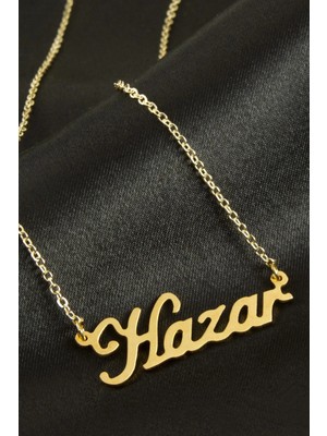 Toyigoo Ieg™ Hazar Isimli Kolye (Kişiye Özel)