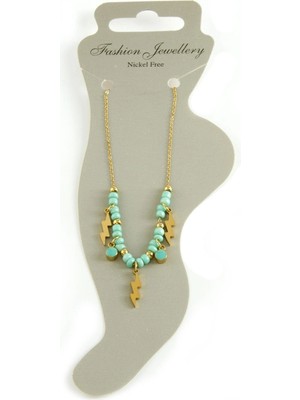 Toyigoo Ieg™ Şimşek Boncuk Lüks Çelik Halhal