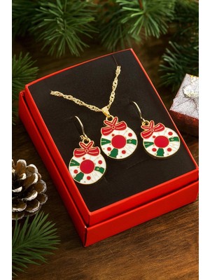 Toyigoo Ieg™ Şeker Yılbaşı Kutulu Zincir Kolye Set