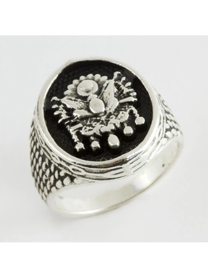 Toyigoo Ieg™ Osmanlı Metal Erkek Yüzük