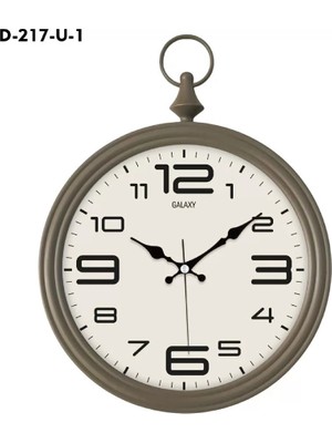Aydogan's Galaxy Dekoratif Köstekli Duvar Saati D-217-U-1