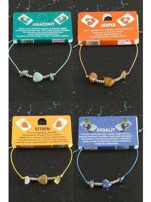 Toyigoo Ieg™ Kalp Karışık Doğaltaş Bileklik