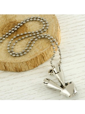 Toyigoo Ieg™ Okey Işaretli Metal Kolye