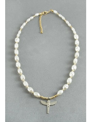 Toyigoo Ieg™ Zirkon Taşlı Inci Kolye