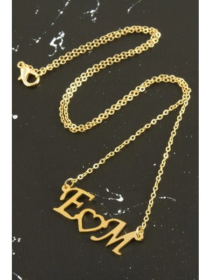 Toyigoo Ieg™ Kişiye Özel Isim Yazılı Kolye