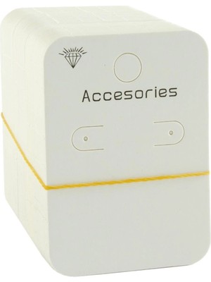 Toyigoo Ieg™ Dikdörtgen Kalın Küpe Kartı 100 Adet