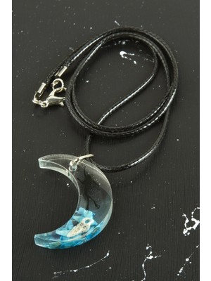 Toyigoo Ieg™ Deniz Kızı Hilal Epoksi Kolye