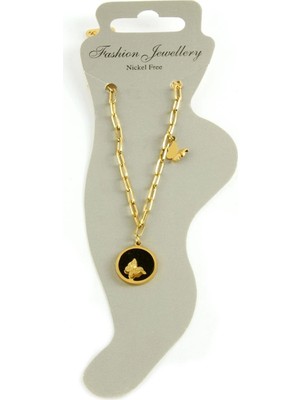 Toyigoo Ieg™ Kelebek Sedef Lüks Çelik Halhal